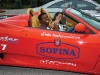 Mike “Pinball” Clemons and rally driver Elisa Salvatore