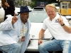 Actor Ving Rhames and rally driver Oliver Bock