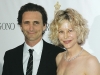 Producer Lawrence Bender and actress Meg Ryan