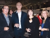 Dan Hyde (senior manager, Retail Division at Orlando Corporation) Murray Millar, Doris Baughan and Rita Hyde smile for the camera
