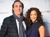 Joel Hock, president of Solutions with Impact, and actress Sofia Milos