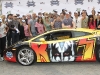 Rally for Kids with Cancer celebrities and drivers.