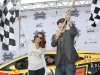 Eva Longoria Parker and Hayden Christensen (Takers, Star Wars: Episode III – Revenge of the Sith) kick off the race.