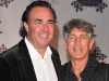 Joel Hock, president of Solutions with Impact and founder of Rally for Kids with Cancer; actor Eric Roberts (The Dark Knight, The Expendables).