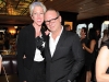 Musician manager Jake Gold with F-List creator Leesa Butler, à la mode. 