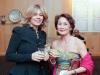 Tracy Vogrin, wife of Ryerson University president Sheldon Levy  and Thalia Lyn, chair of National Commercial Bank Foundation, Jamaica.