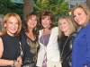 Designer Maxine Tissenbaum, Judi Gottlieb, sales representative for Prudential Real Estate, Michele Atlin, president of Michele Atlin Design Ltd., Estelle Richmond and Marsha Bronfman.