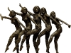 Place an attention-grabbing statue in your home to show off your great taste and knack for finding out-of-the-ordinary items.