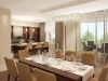 High-end design meets the warmth of the natural beauty of the building and its surrounding.