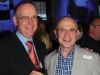 Steven Campbell (owner Lifford Wine Agency) with wine guru Tony Aspler.