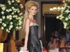 Revitalizing the classic little black dress, this number adds a whimsical overlay and seductive silver peekaboo on the bust.  www.calignano.it
