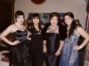 Jeanne Beker, Fashion as Art: Exposed! emcee with daughter Bekky Beker and Robin Kay, president of the Fashion Design Council of Canada, with daughter Zoe Kay