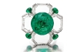 This intricate emerald and diamond ring by Bhagat is just one of the many exceptional beauties auctioned by Christie’s.