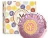 Beautifully wrapped in colourful foil, this hand soap is perfect for journeys but looks so good it might go untouched. 