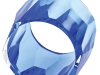 This Orfeo Quagliata-designed bangle is handmade of sapphire-coloured glass and projects just the right amount of boldness.