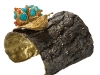 Inspired by nature, this handmade brass cuff is just the statement piece you need to make a simple outfit pop.