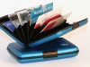 Defend yourself against demagnetization with a smart aluminum wallet from Ogon Designs.