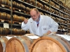 Ricordano Dodi, president of Acetaia Dodi,  is relentless in his hands-on effort to produce quality balsamico.