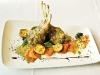 Ontario rack of lamb with a palmary mustard sauce