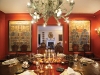 This dining room's decor is just as divine as the soon-to-be served meal. Photo courtesy of Burger Sotheby's International Realty  