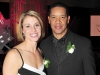 Catriona Le May Doan and Damon Allen