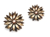 Add these lovely fawn-tinted crystal hairpins to any ensemble to add the perfect amount  of glamour.  