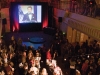 Guests watch the Giller awards ceremony.