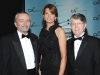 Carol Wilding (president & CEO Board of Trade) with Rod Barr and Gerry Mills (ICAO, platinum sponsor)