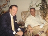 Martorana with regular client Andy Garcia