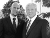 Domenic Dell’Elce and Paul Alofs, president and CEO of the Princess Margaret Hospital Foundation.