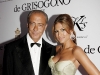 Fawaz Gruosi and the actress Eva Mendes at the de GRISOGONO party at Eden Roc in Cannes.
