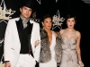 Ashton Kutcher, Demi Moore, and Rumer Willis dress to impress at the Hollywood Domino Tournament in California. 