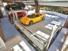 European eight-car lift system inside the climatized garage, valued at $400,000. 
