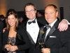 Kara Wood, Stewart Borden (Partner BWI) Patrick Wood (VP CIBC Wood Gundy)