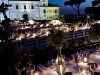 A terrace view captures the classical Roman beauty of Italy's captivating capital.