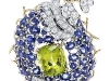 Jean Schlumberger's sapphire and diamond flower brooch is sold by Tiffany & Co. for $75,000.