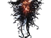 Christopher Guy's blown glass octopus-inspired chandelier.