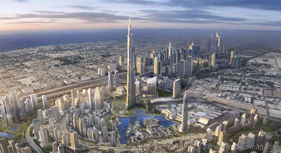 The Burj Dubai: Standing Tallest